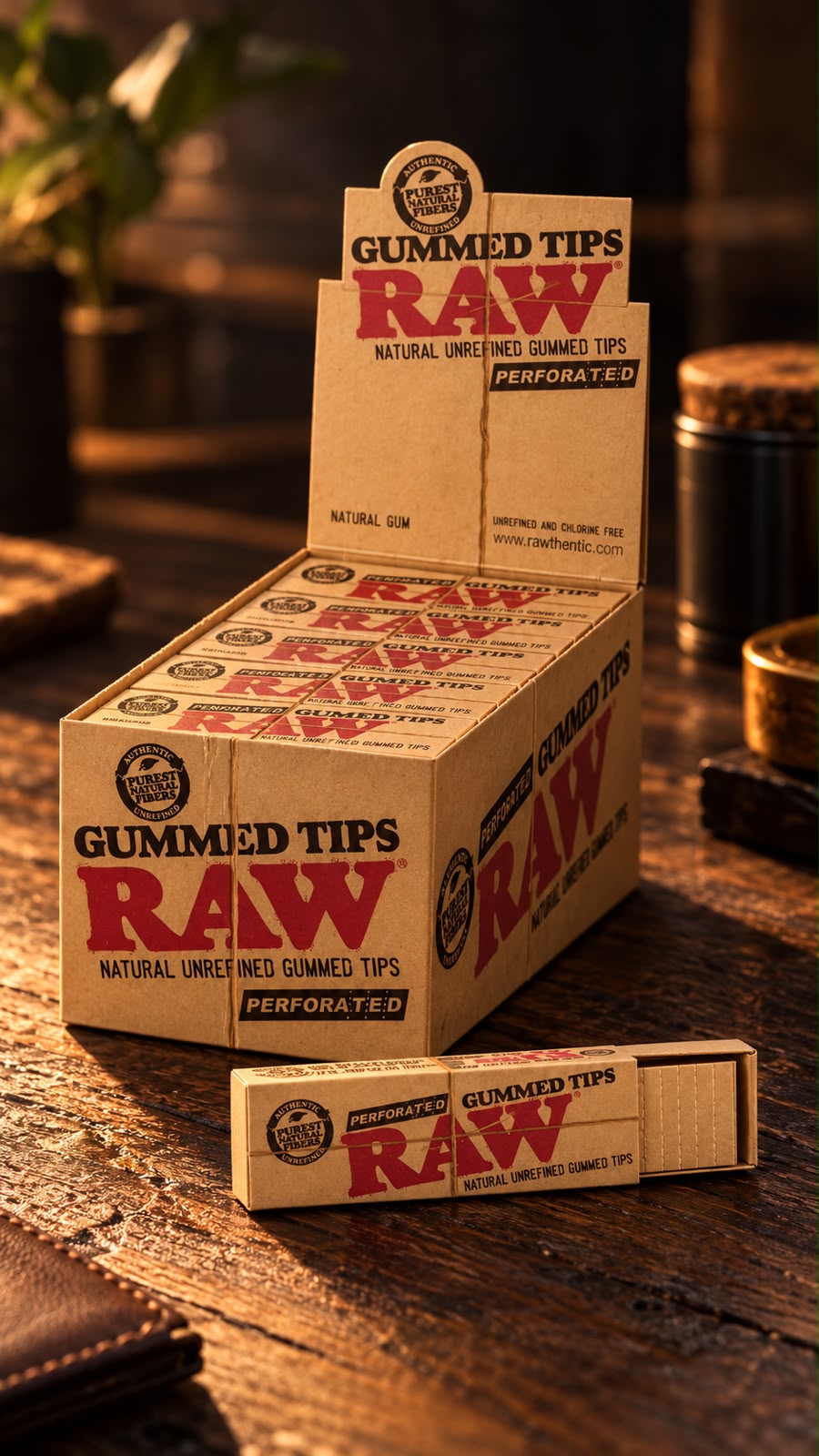 RAW | Tips engomados - Perforadas