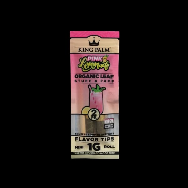 King Palm | Tobacco Leaf Conos - Pink Lemonade - Limonada Rosa