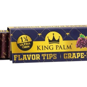 King Palm | Rolling Paper + Filtros Saborizados