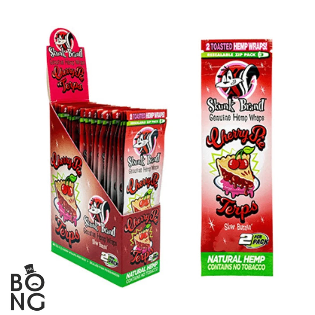 Skunk Brand | Blunt Wrap Hemp Terps Cherry Pie