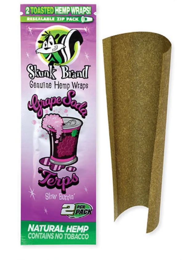 Skunk Brand | Blunt Wrap Hemp Terps UVA - Imagen 2
